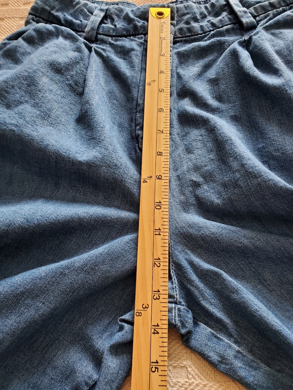 Old Navy Extra High-Rise Wide Leg Jeans Adjustable Waist SZ 8 - Picture 10 of 13